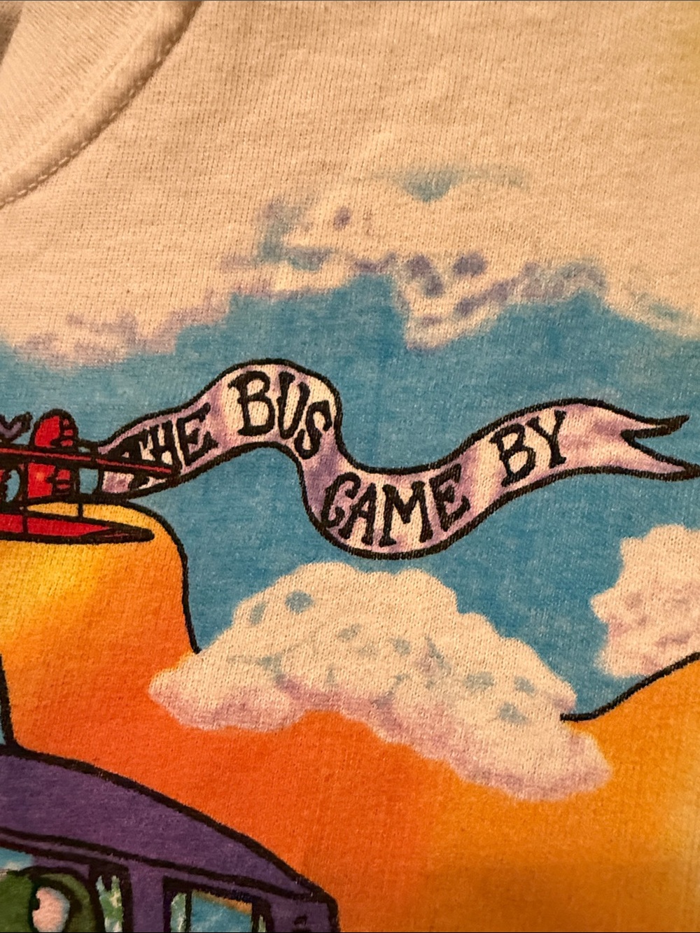 Grateful Dead "Summer Tour Bus" 1994 Tie-Dye T-shirt Size Small - Picture 7 of 8